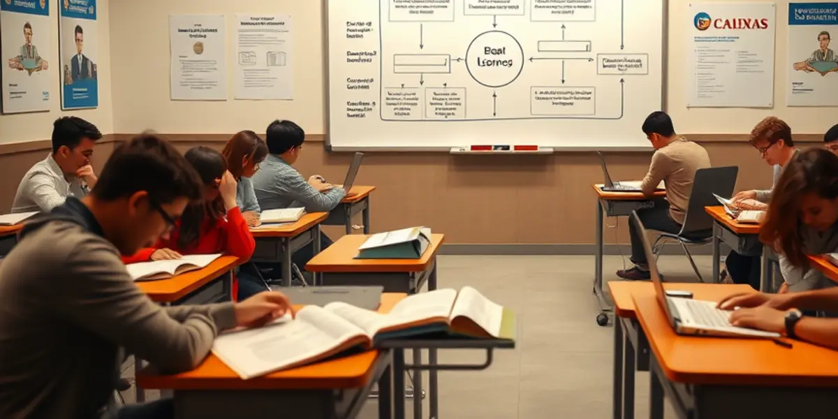 O estudo estruturado usando metodologias de aprendizagem